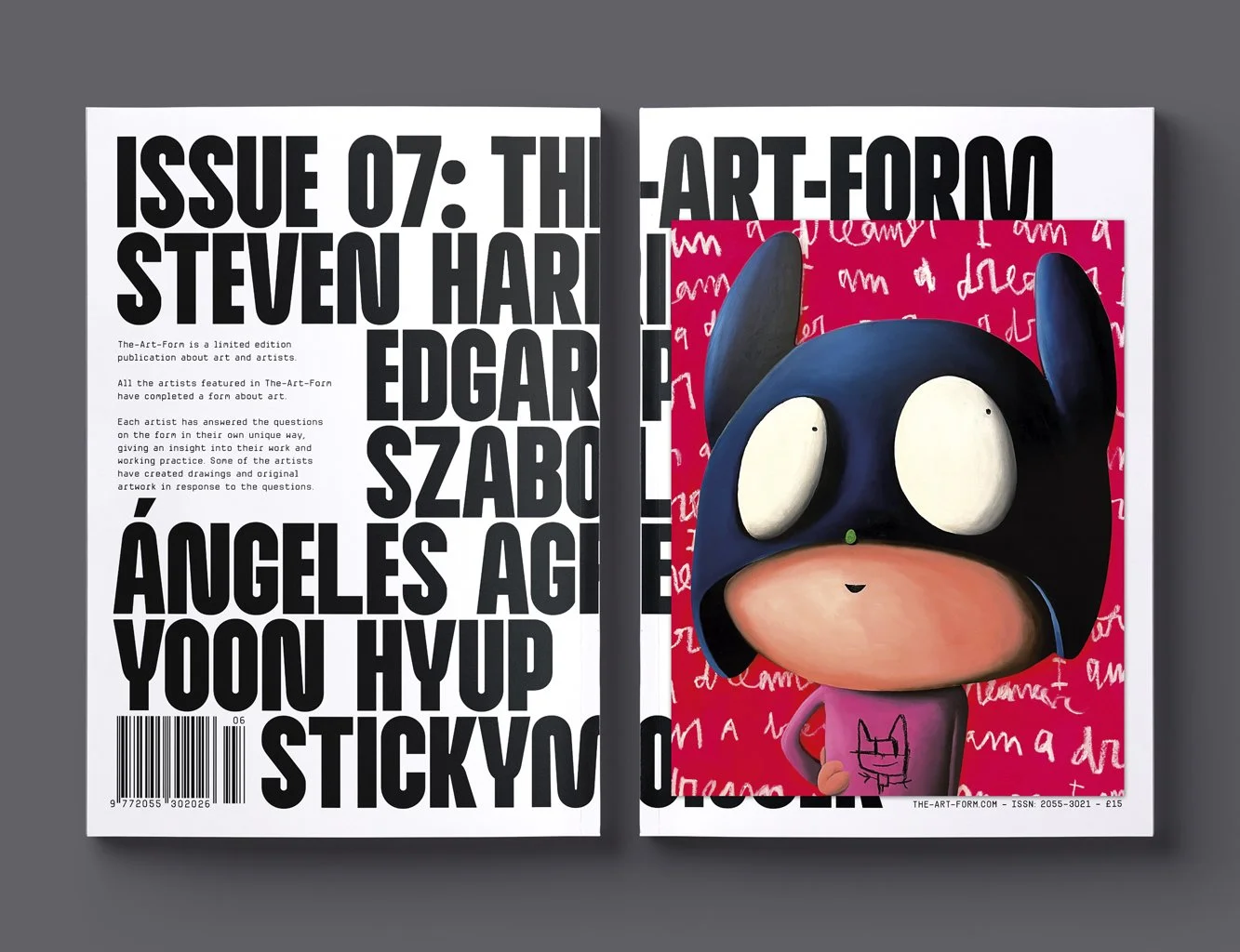 THE-ART-FORM: ISSUE 07: EDGAR PLANS COVER — The-Art-Form